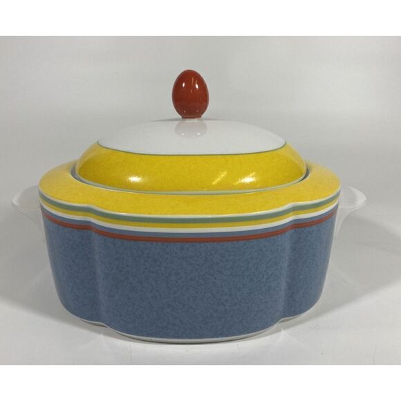 Villeroy & Boch Switch 1 Ava Lidded Covered Casserole Serving Dish Lid Handles - Picture 1 of 8